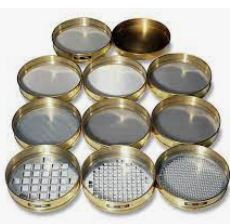 آزمایش دانه بندی خاک